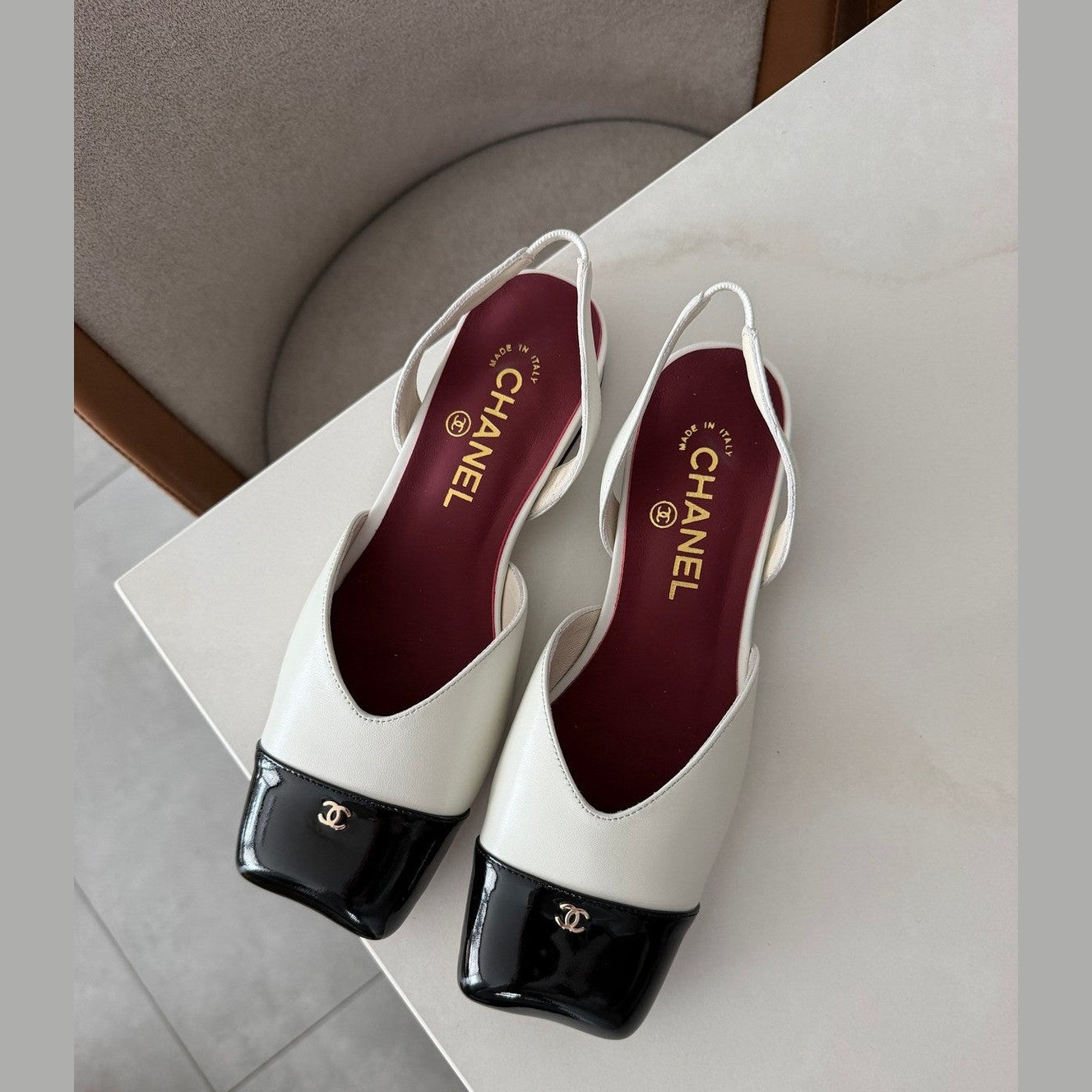 Chanel slingback במלאי