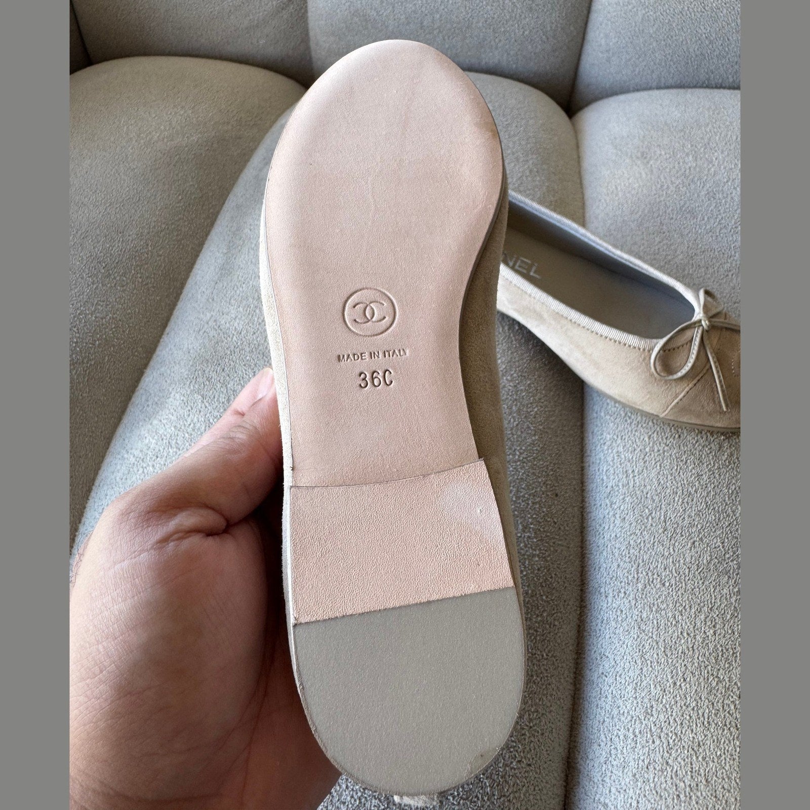 Image of CHANEL BALLET FLATS במלאי