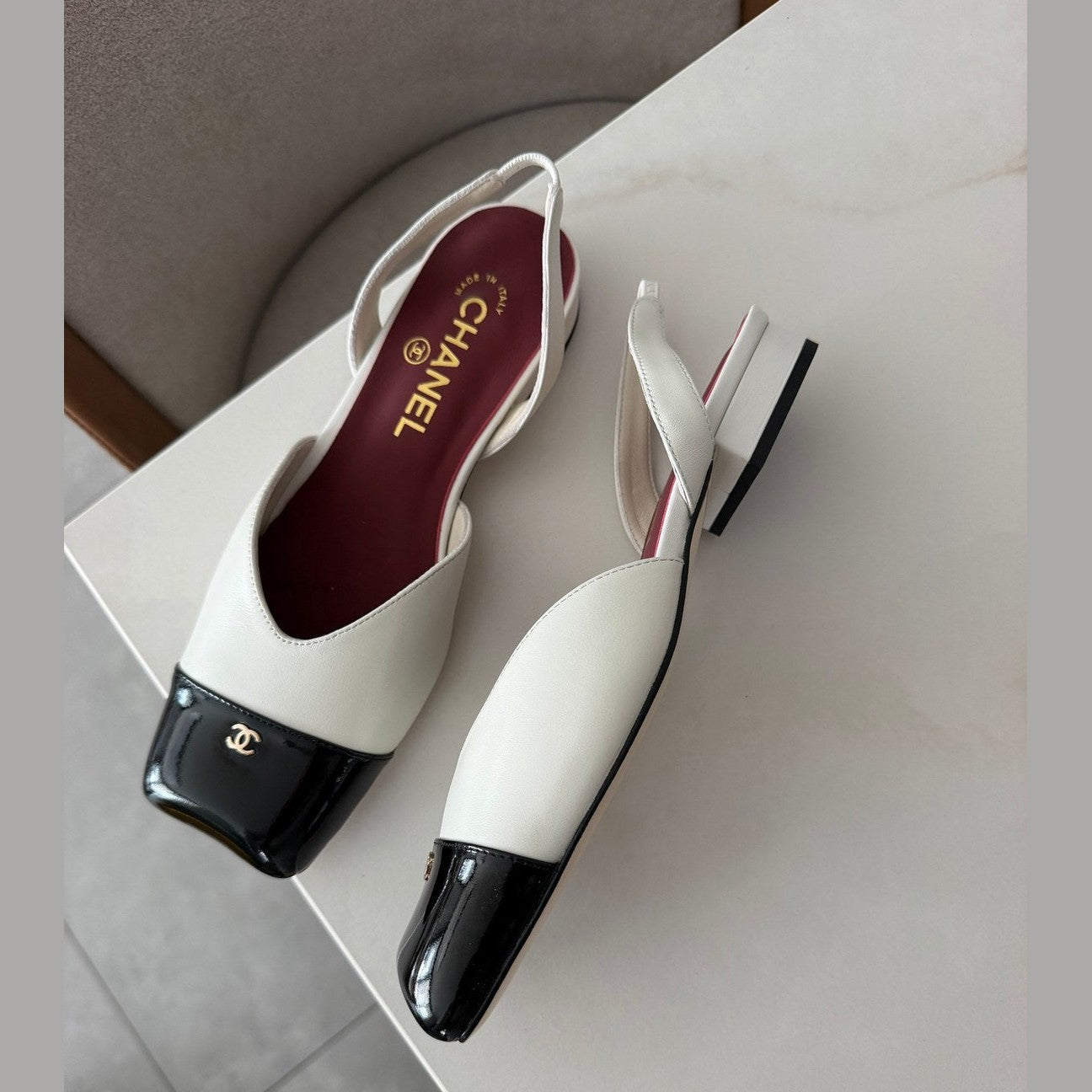 Image of Chanel slingback במלאי