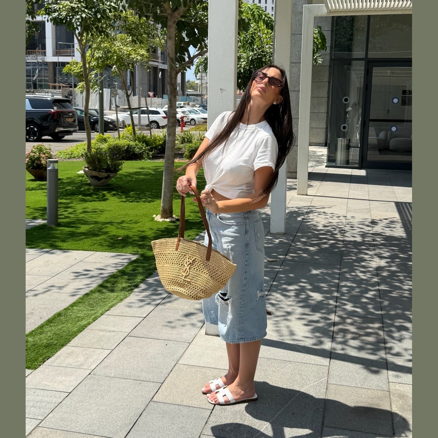 Image of Ysl *משתתפות ב1+1 מתנה* תיק חוף במלאי