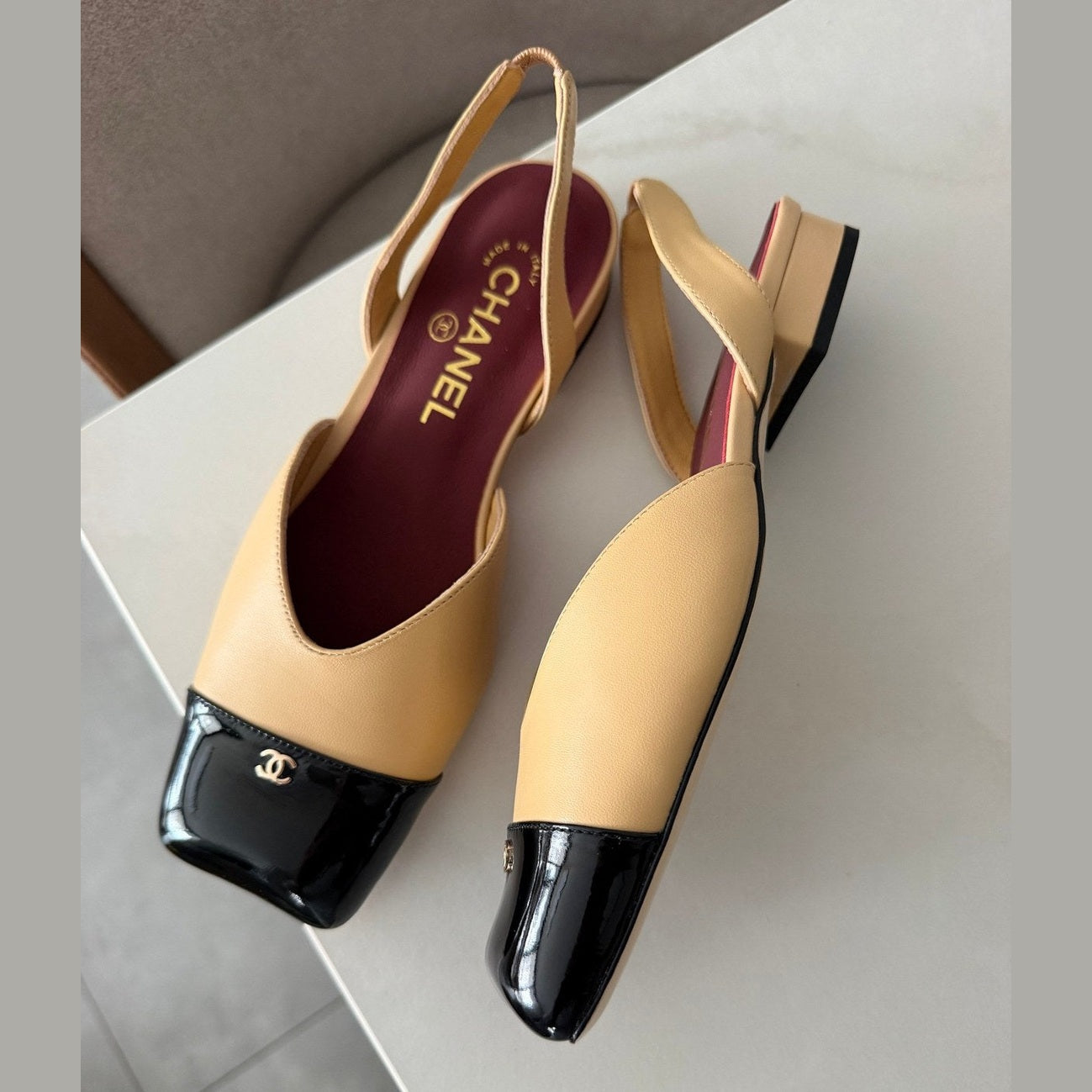 Chanel slingback במלאי