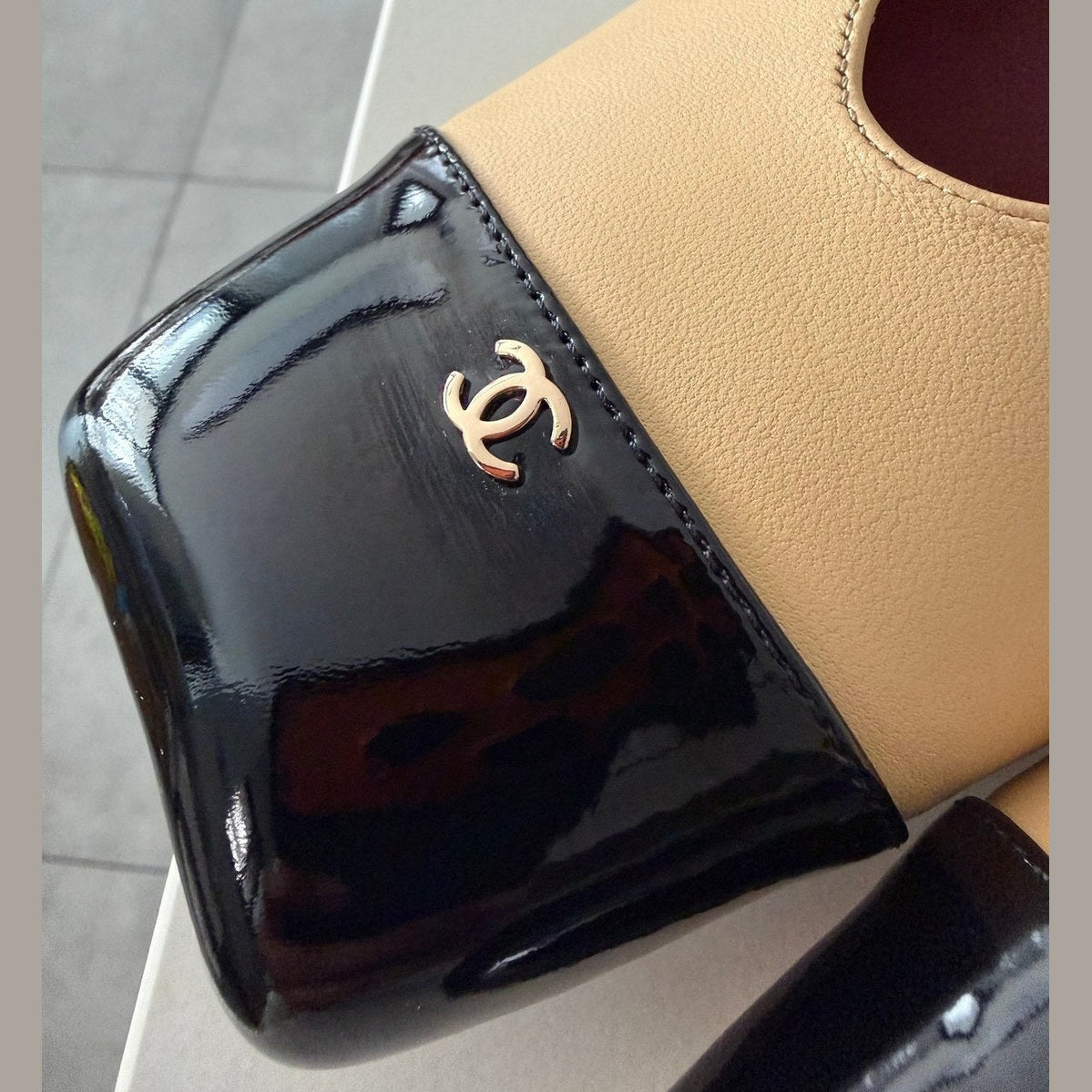 Chanel slingback במלאי