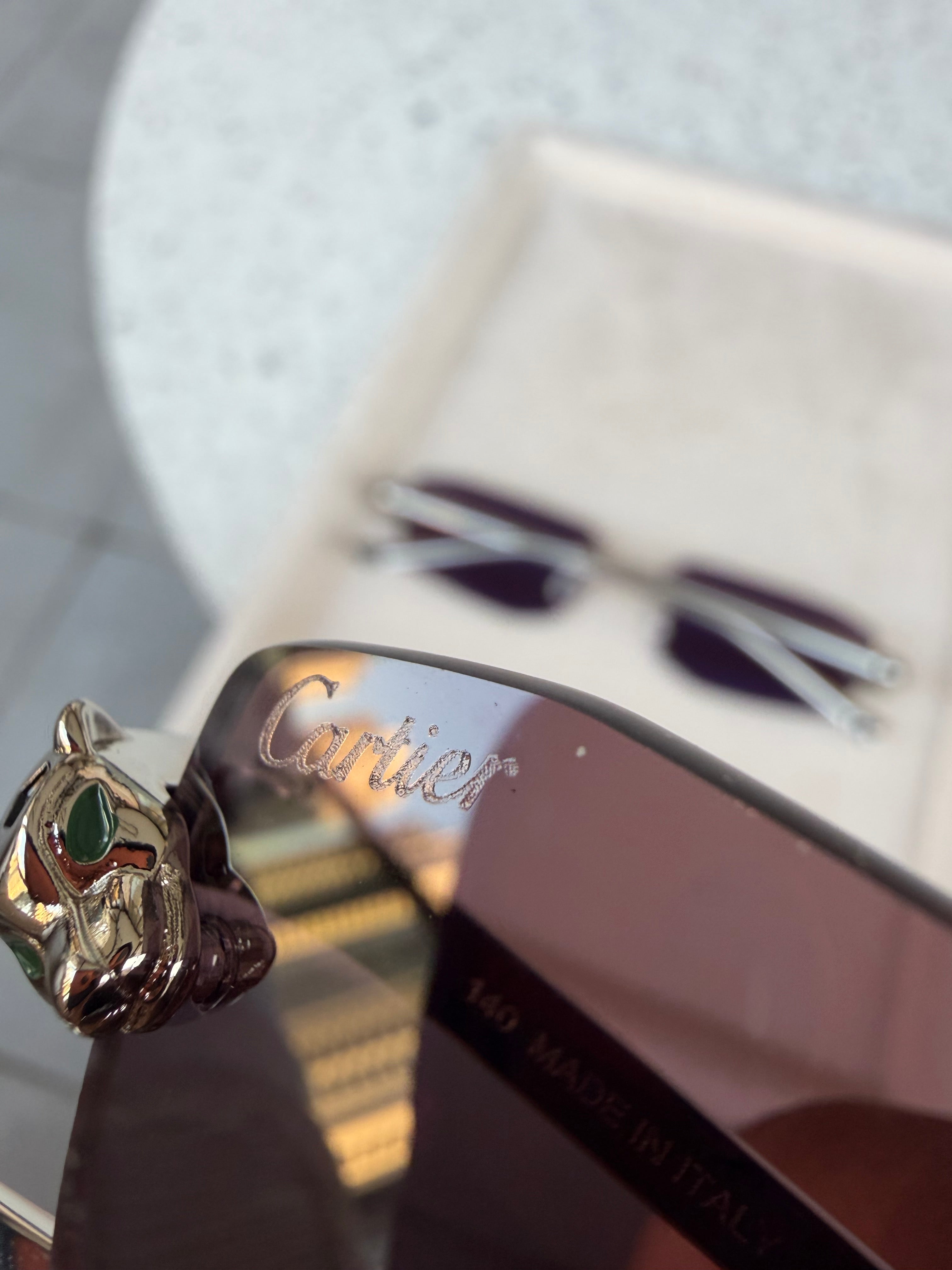 Image of Cartier - sunglasses במלאי