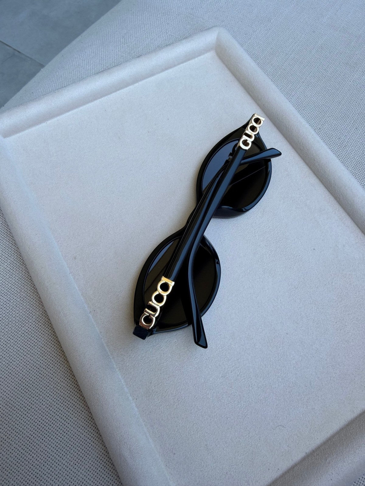 Image of GUCCI - משקפי שמש עגולות במלאי
