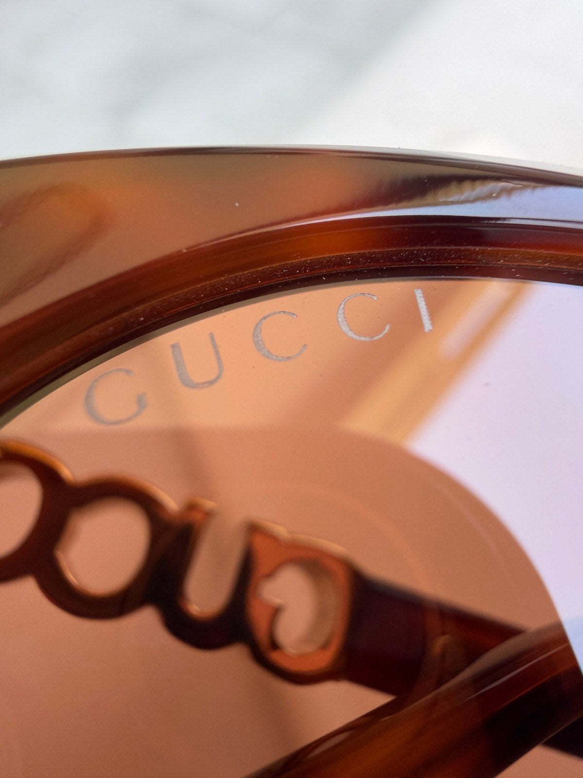 Image of GUCCI - משקפי שמש עגולות במלאי