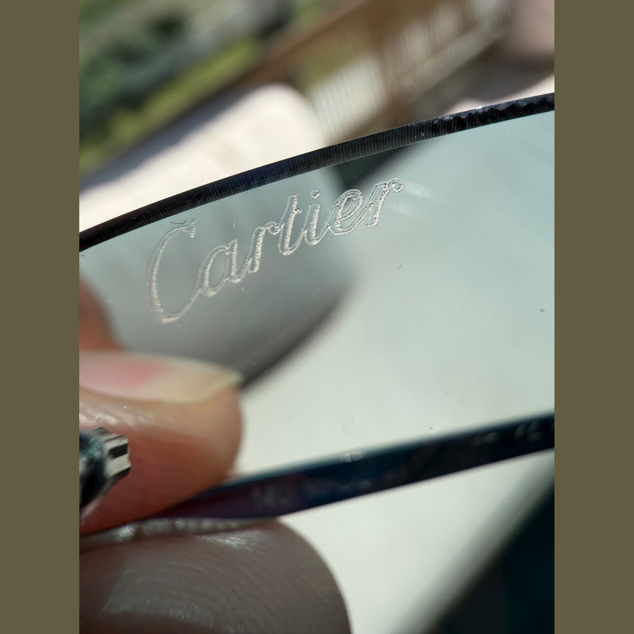 Image of Cartier - sunglasses במלאי