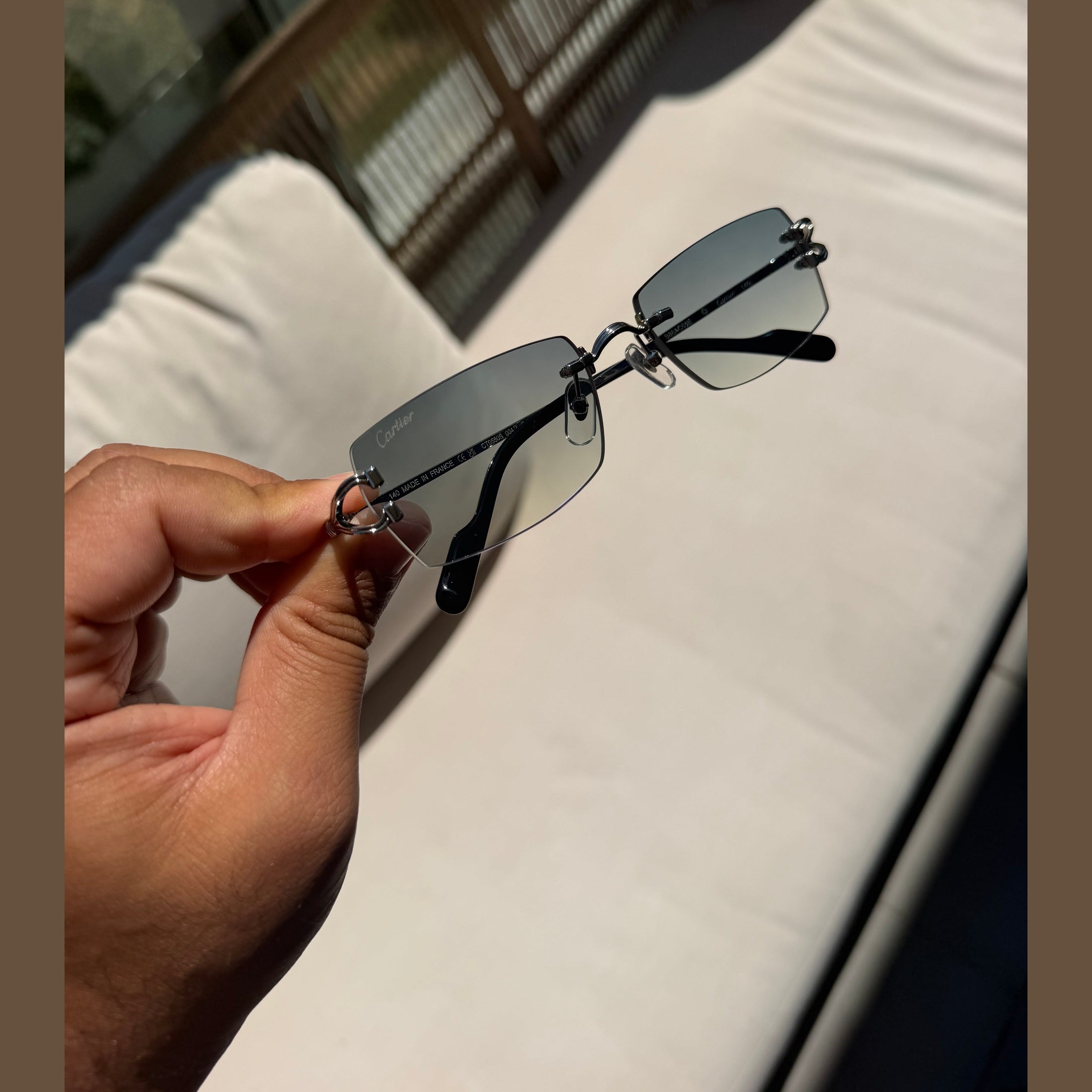 Image of Cartier - sunglasses במלאי