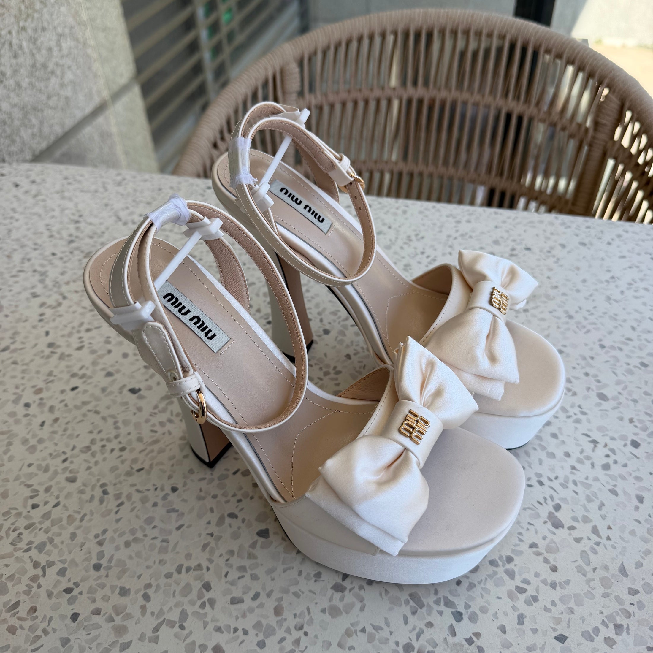 Image of Miu Miu heels במלאי