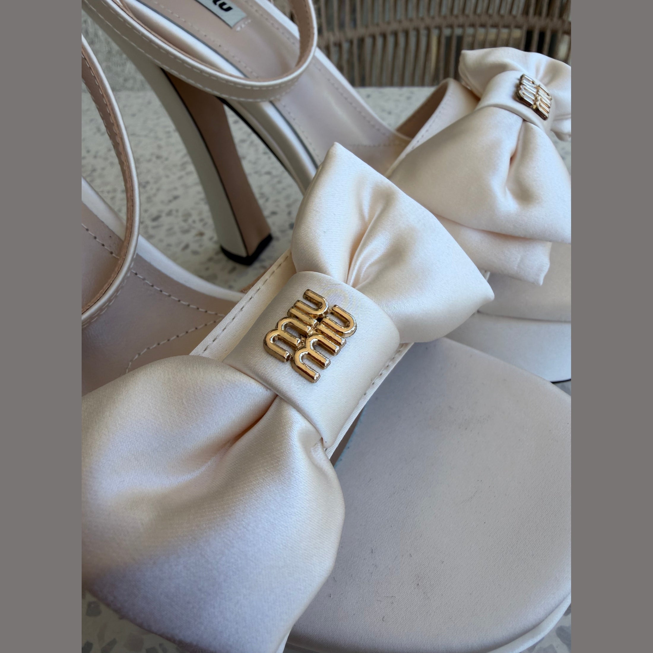 Image of Miu Miu heels במלאי