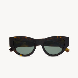 משקפי שמש SL עם מסגרת פלסטיק מנומרת, 100% הגנה UVA/UVB, רפידות אף מתכווננות, מתאימות לעדשות ראיה.