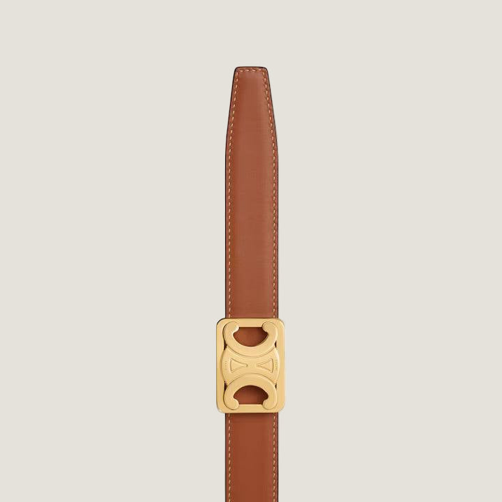Image of חגורת עור דו צדדית Celine