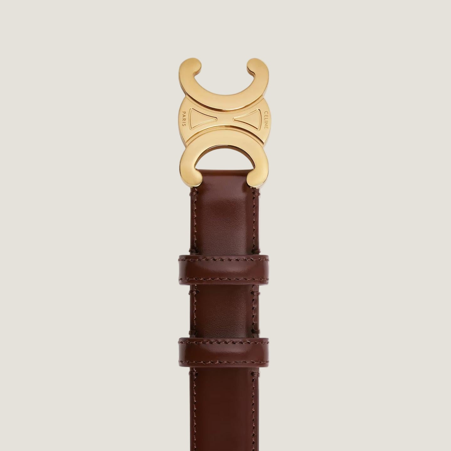 חגורת עור Celine