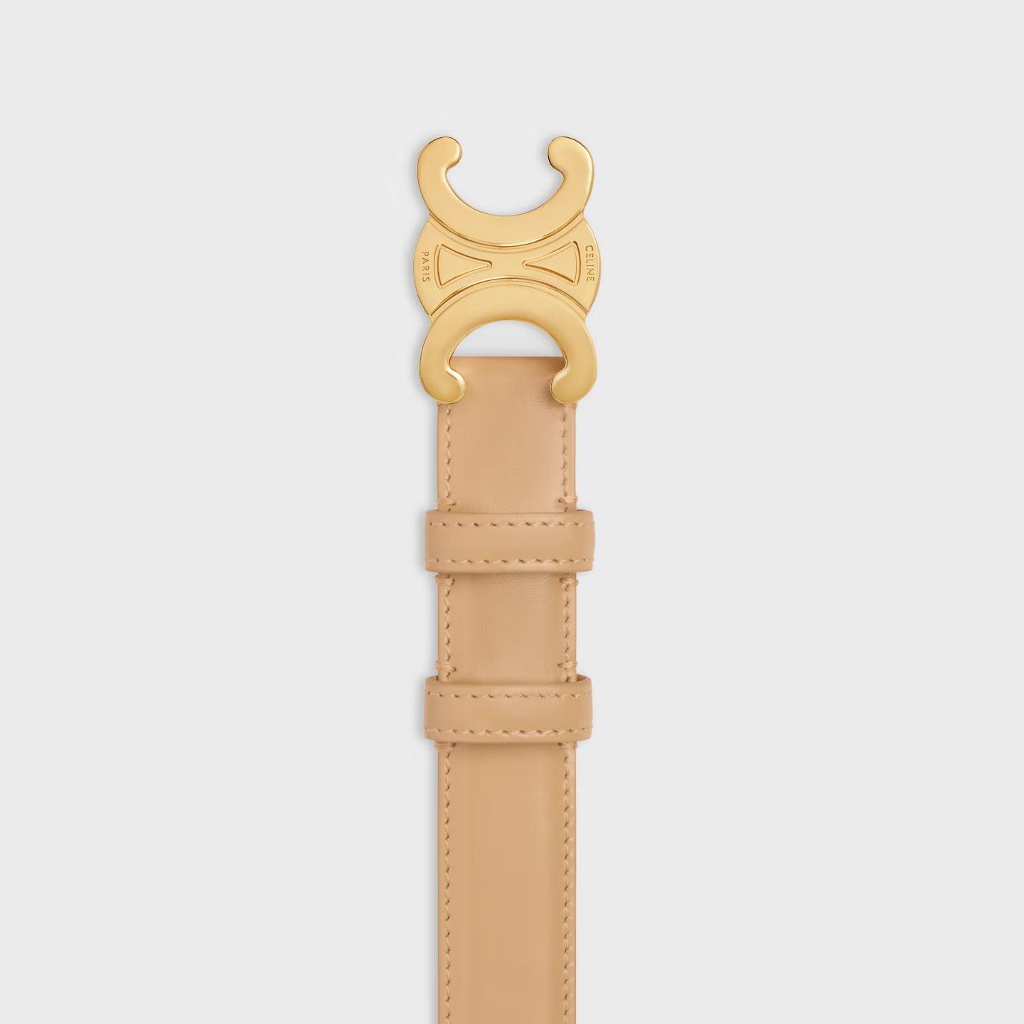 חגורת עור Celine