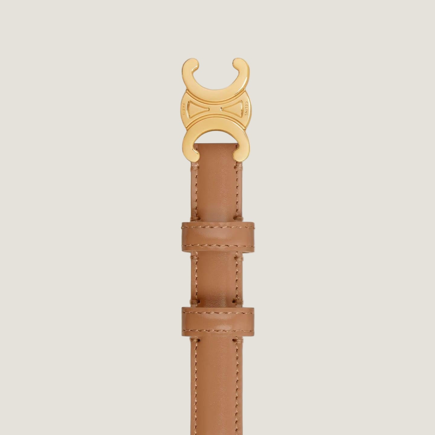 חגורת עור Celine