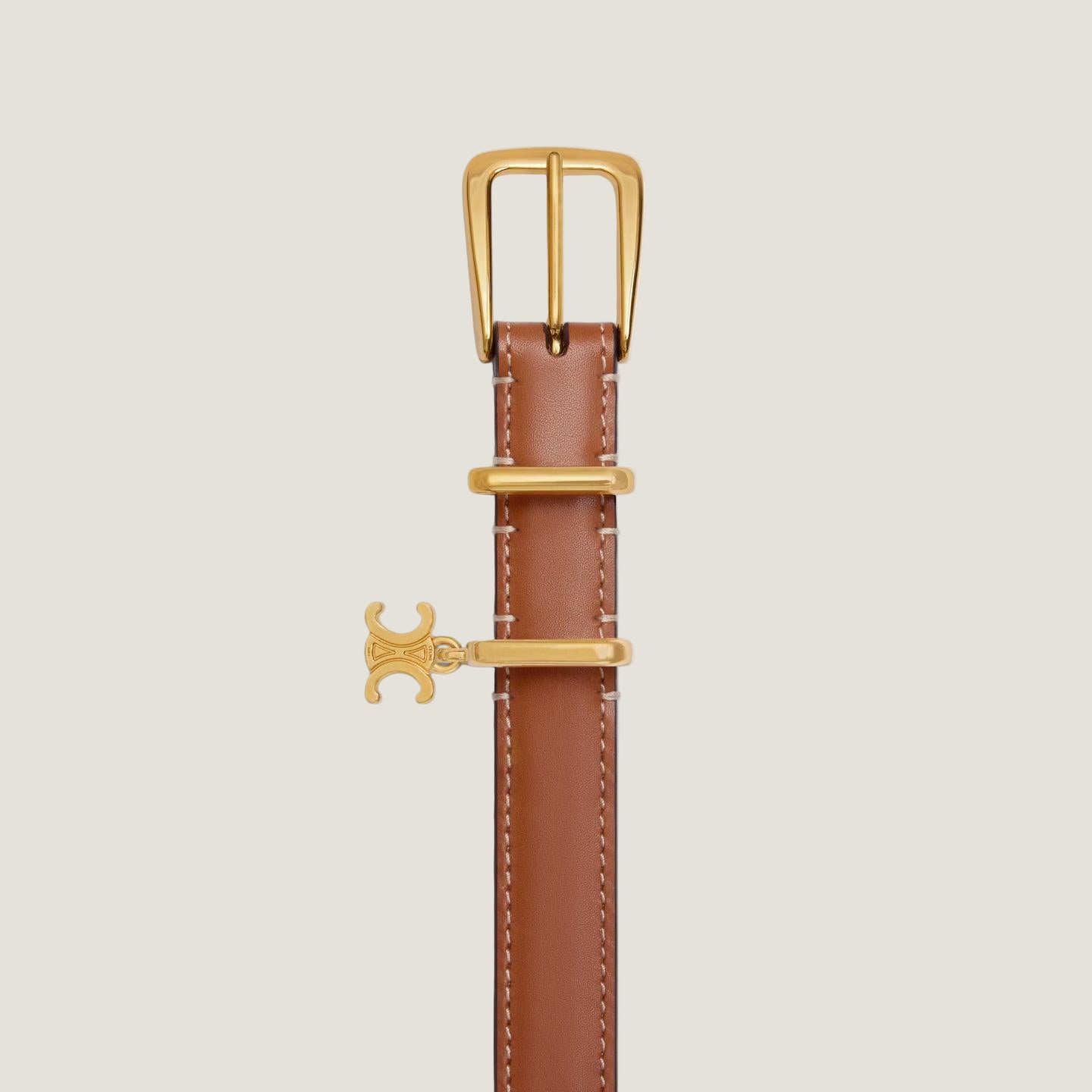 Image of חגורת עור Celine