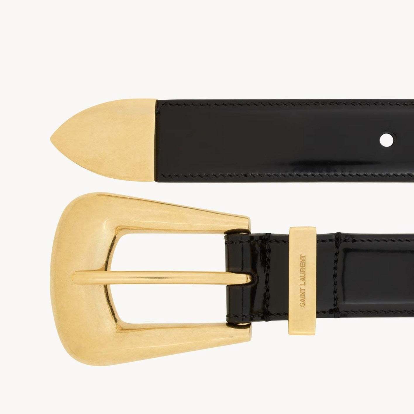 Image of Saint Laurent - חגורת עור