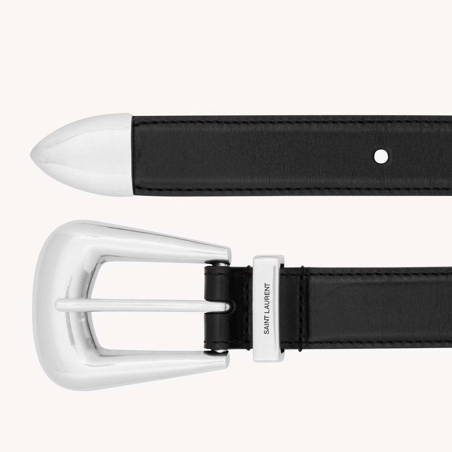 Image of Saint Laurent - חגורת עור