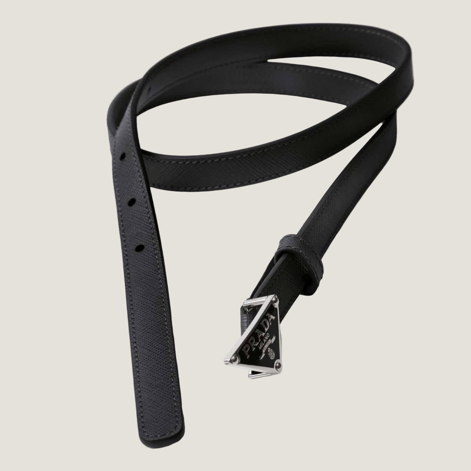 Image of חגורת עור PRADA