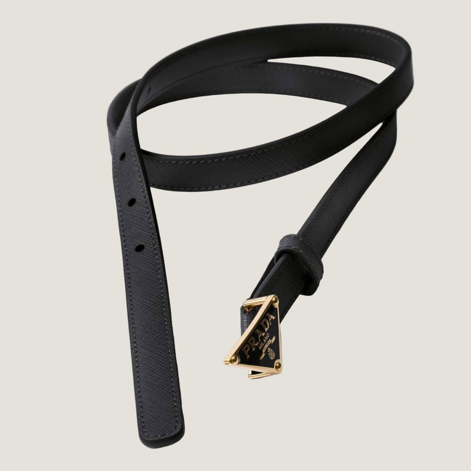 Image of חגורת עור PRADA