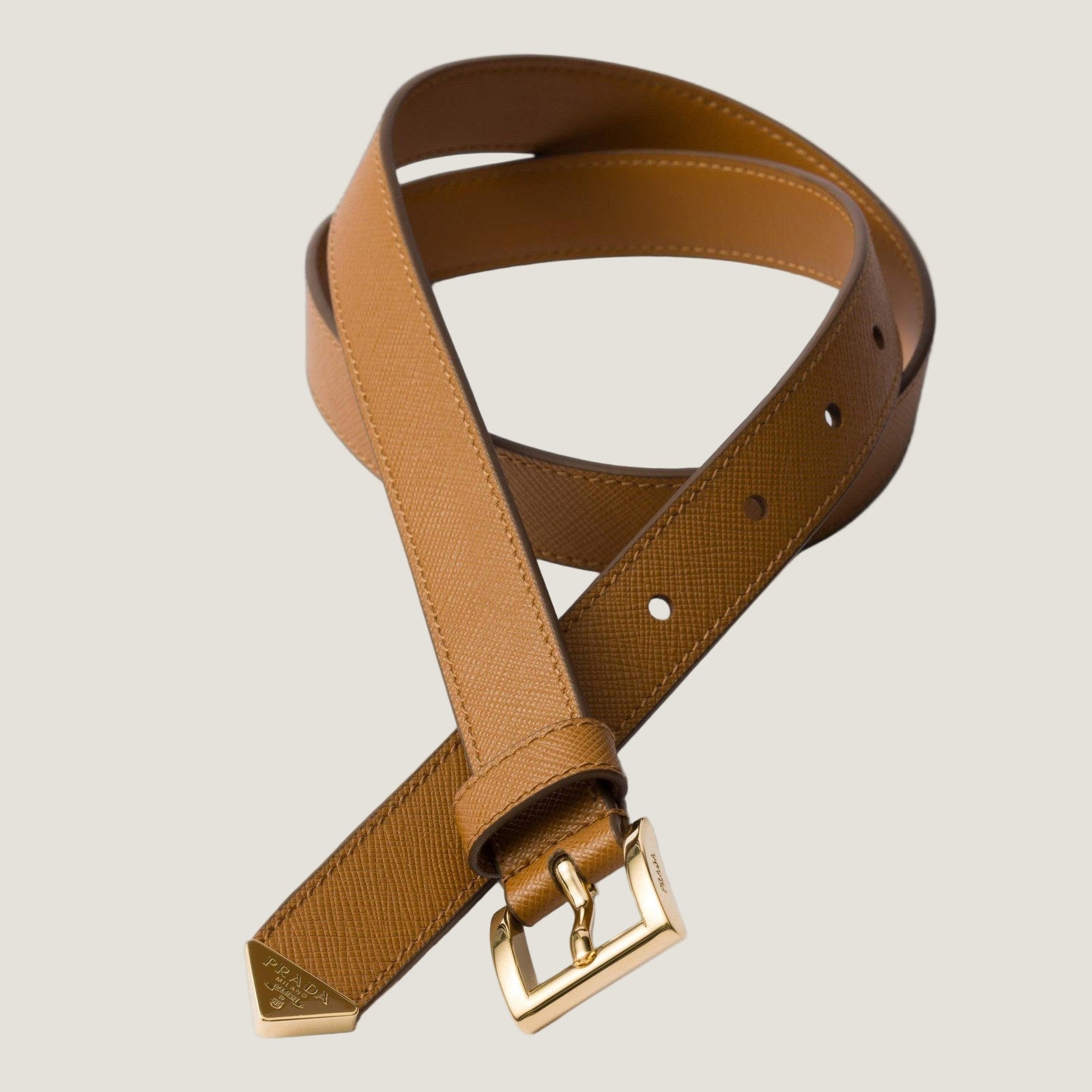 Image of חגורת עור PRADA