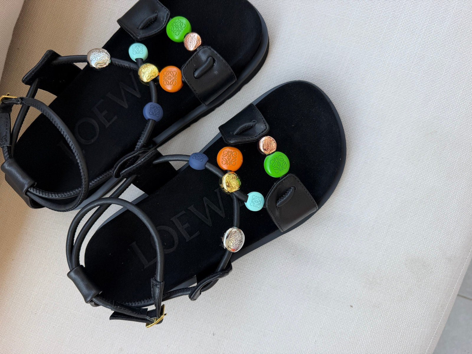 LOEWE sandals במלאי