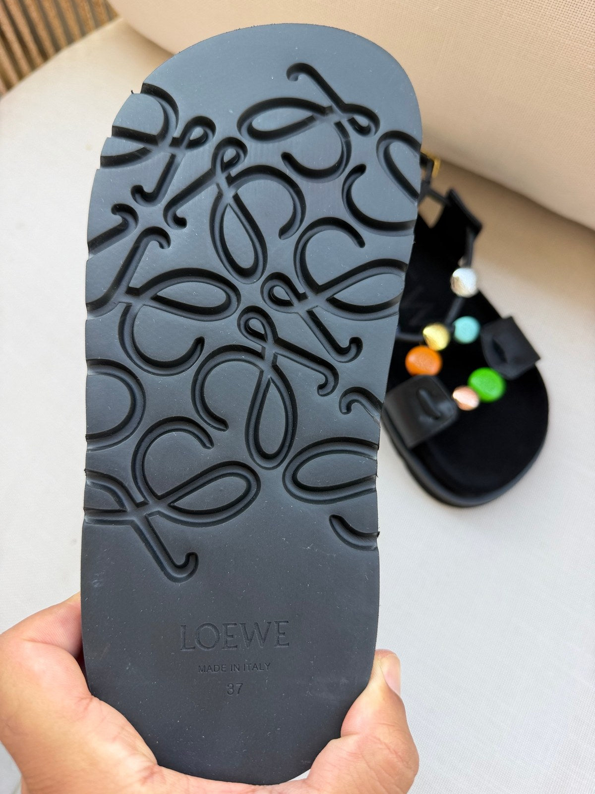 LOEWE sandals במלאי
