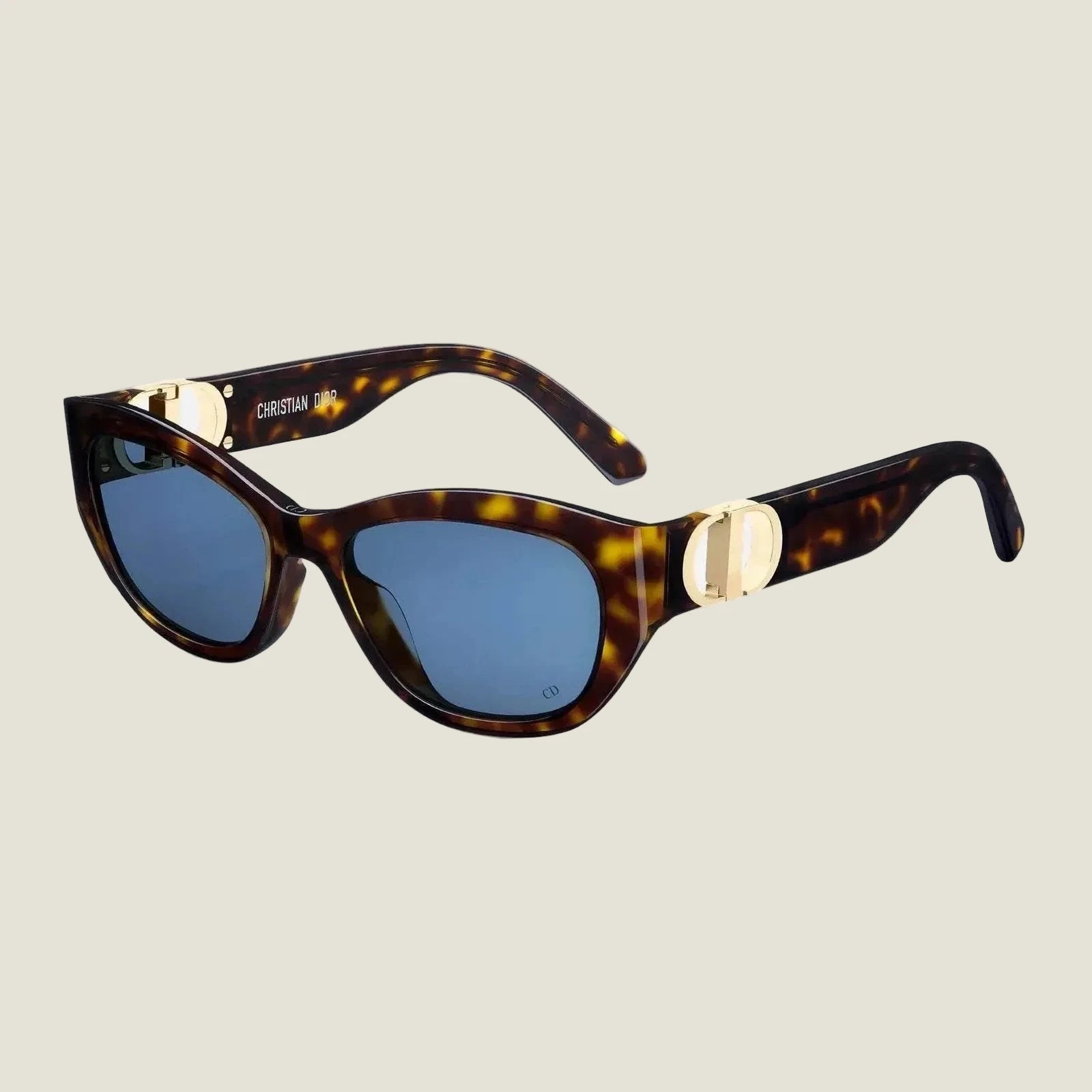 Dior sunglasses with geometric design, elegant frames, and UV400 lenses for complete sun protection.