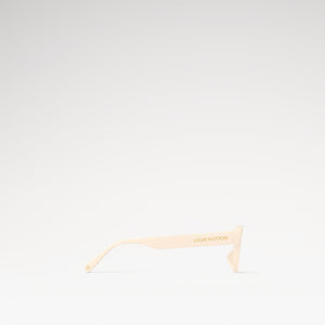 משקפי שמש LV עם מסגרת זהב אופנתית ועדשות UV לנשים.