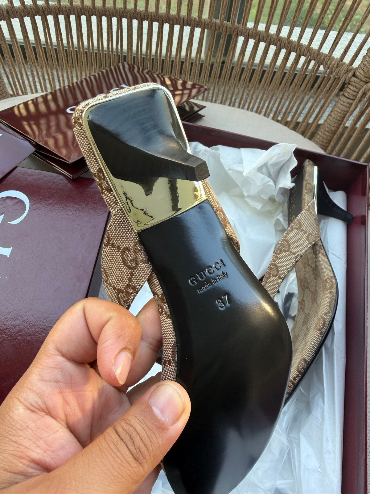 Image of GG heels במלאי