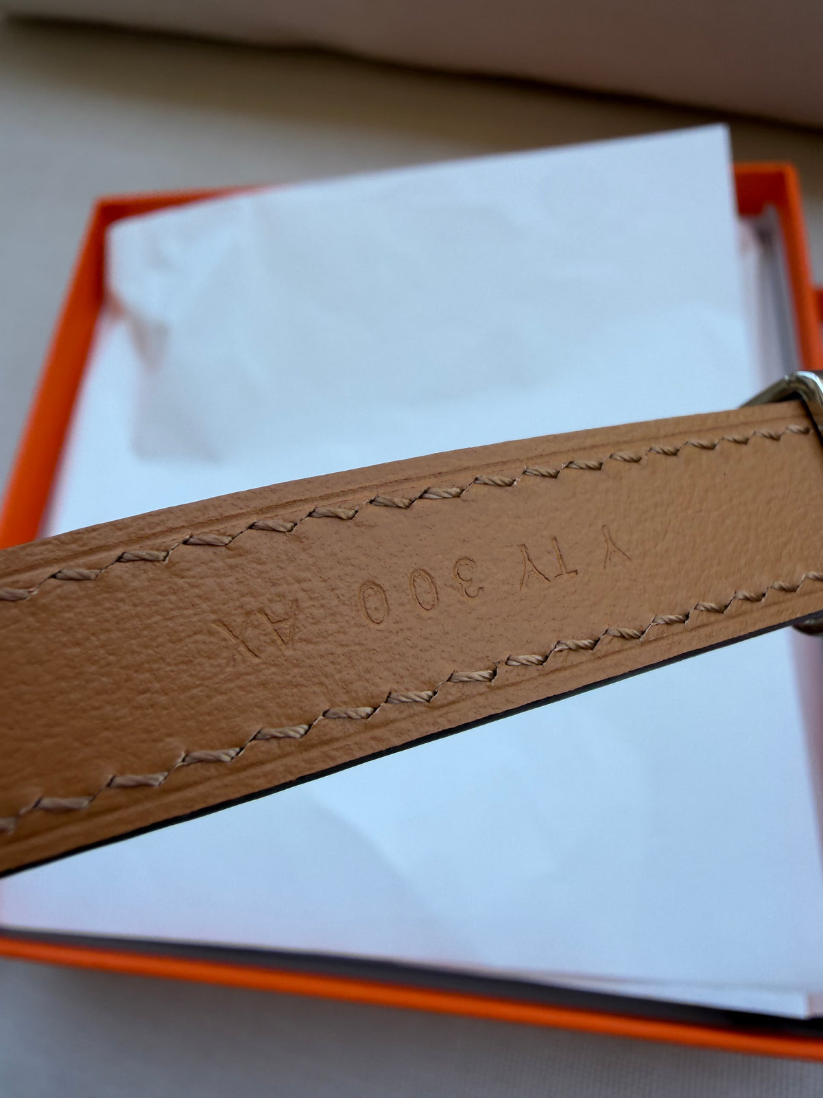 Hermes belt במלאי