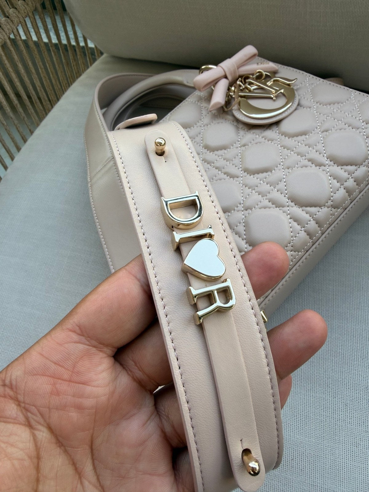 Image of DIOR lady small במלאי