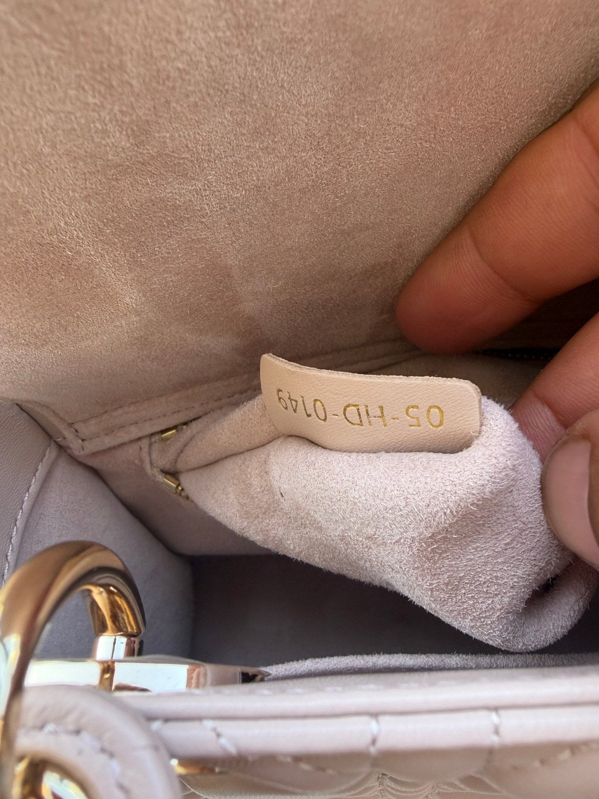 Image of DIOR lady small במלאי