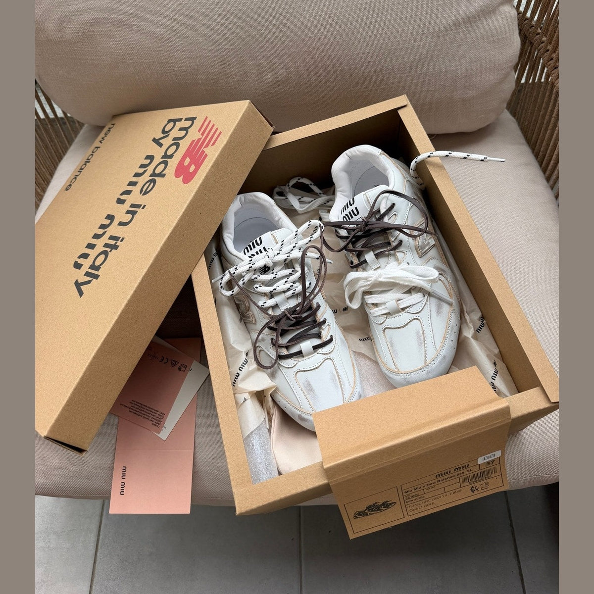 Image of Miu Miu X New Balance במלאי