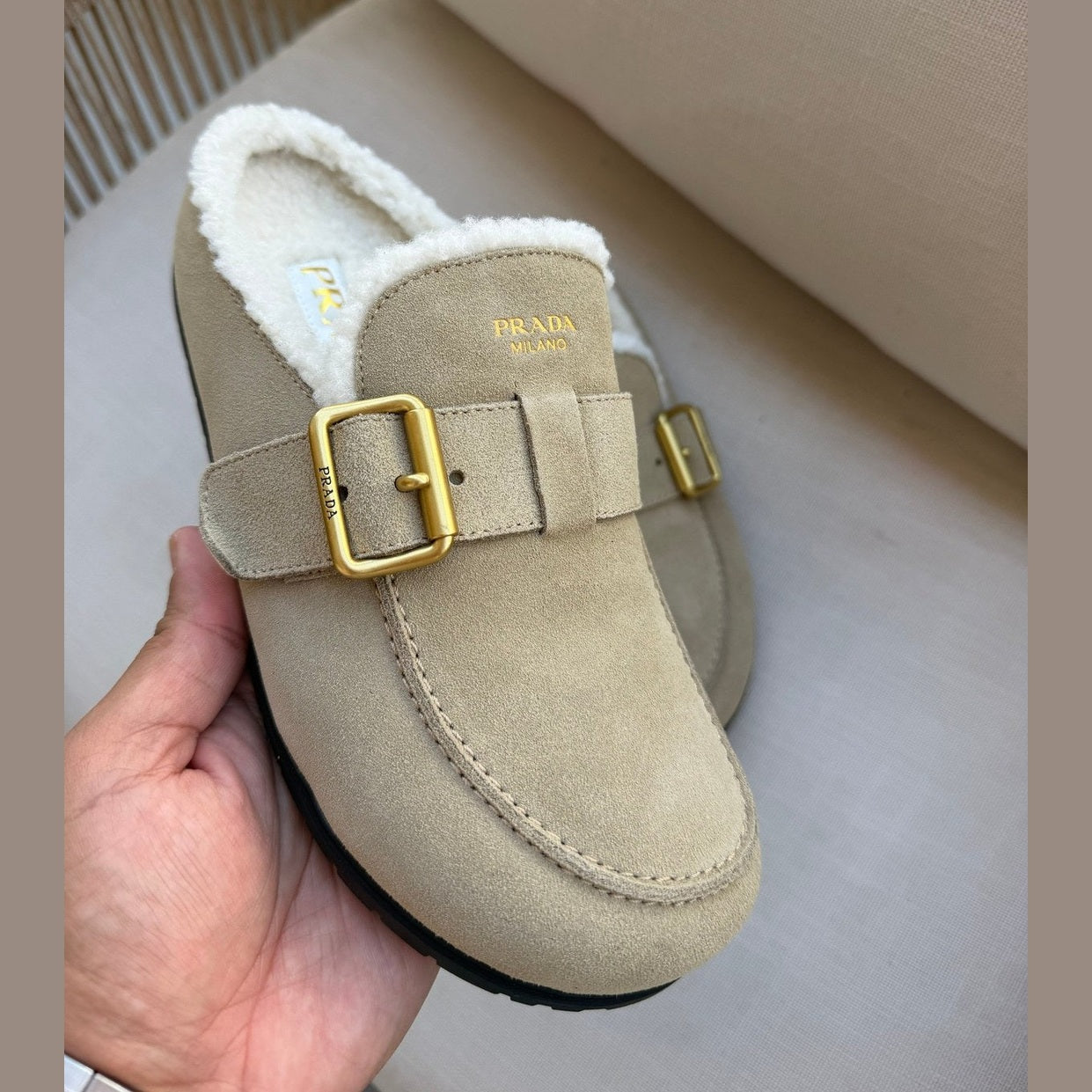 Image of PRADA mules במלאי