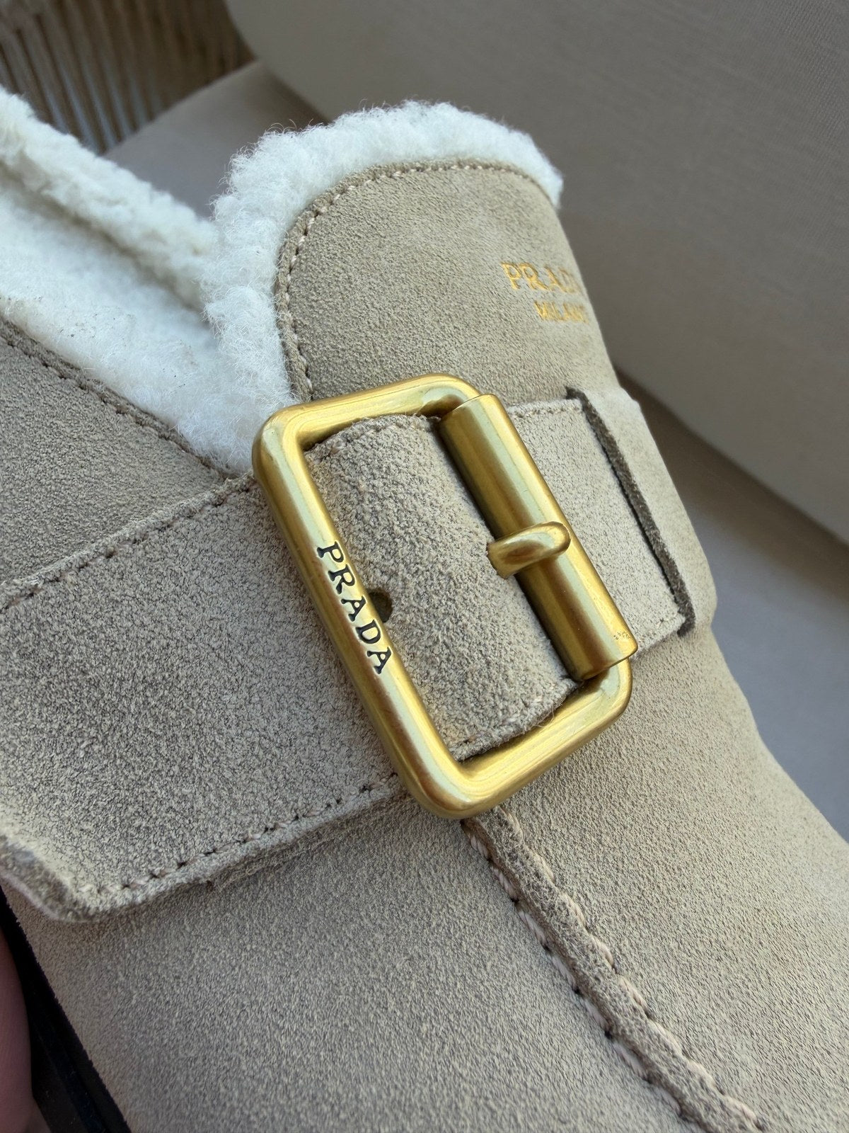 PRADA mules במלאי