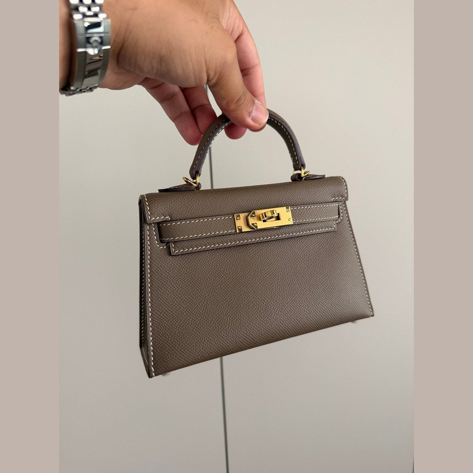 Image of Hermès   אטופי עם זהב kelly 20cm   במלאי