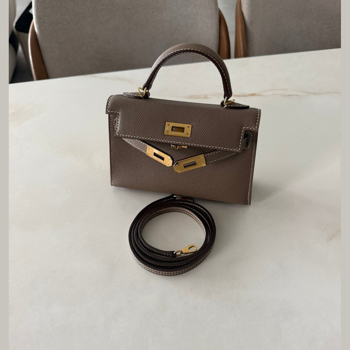 Hermès   אטופי עם זהב kelly 20cm   במלאי
