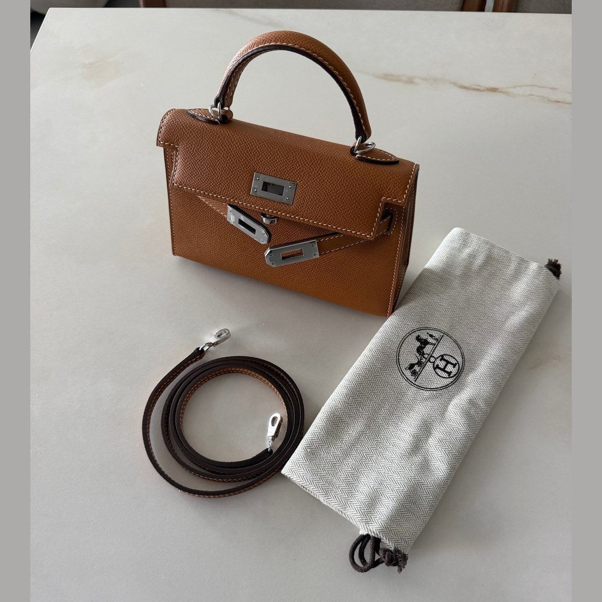 Image of Hermès kelly 20cm במלאי