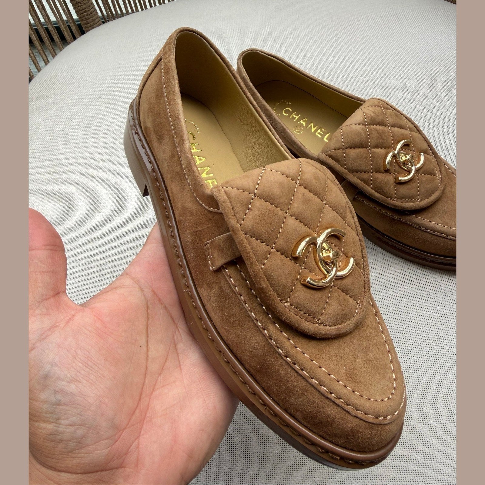 Image of Chanel mocassins במלאי