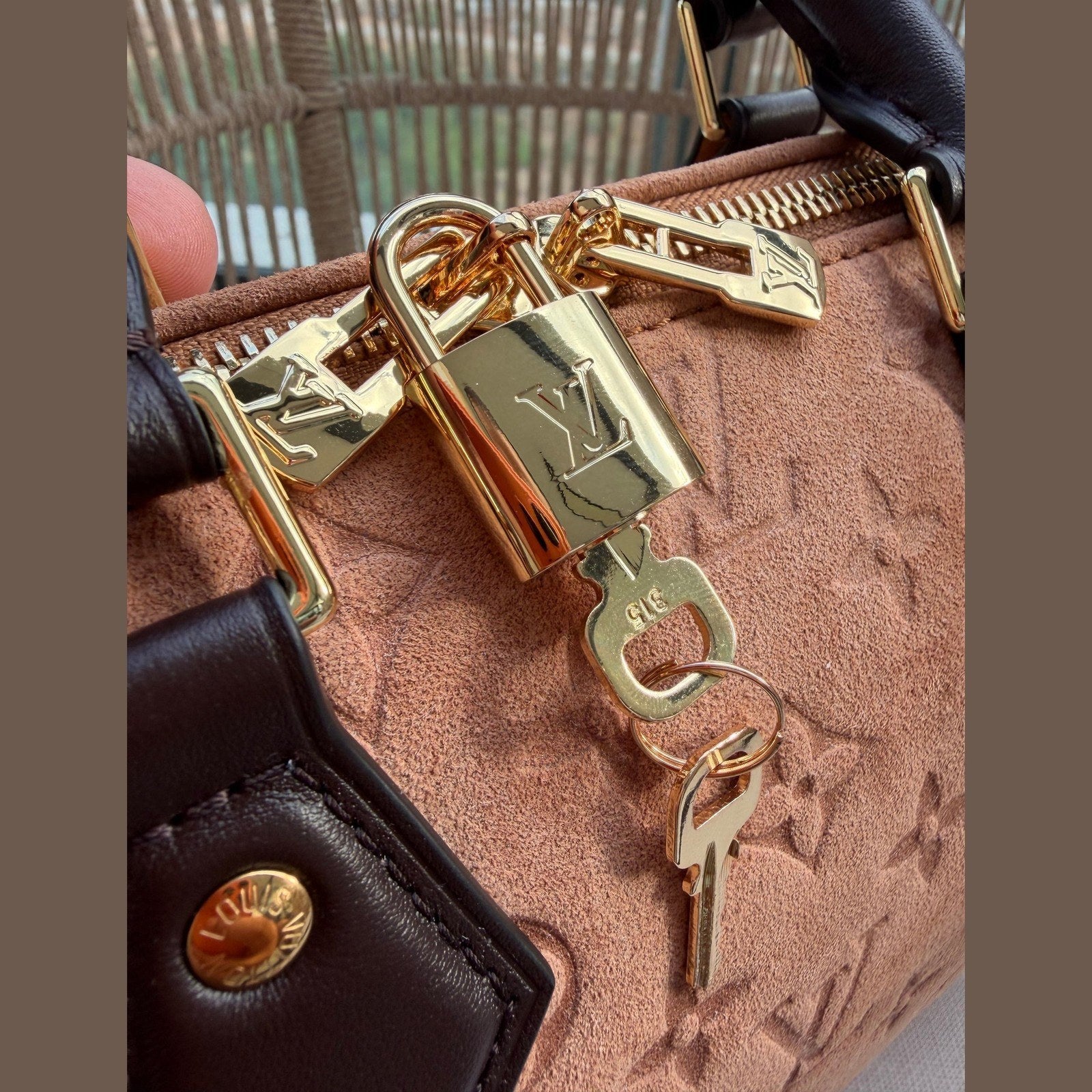 Image of LV 25cm bag במלאי