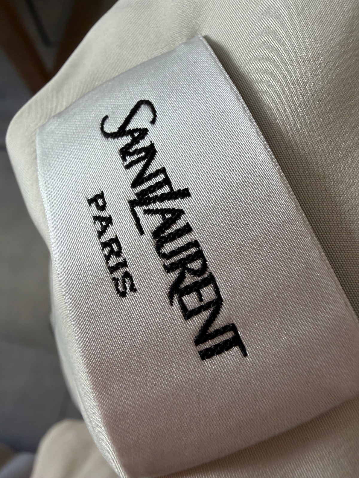 SAINT LAURENT JACKET IN COTTON במלאי