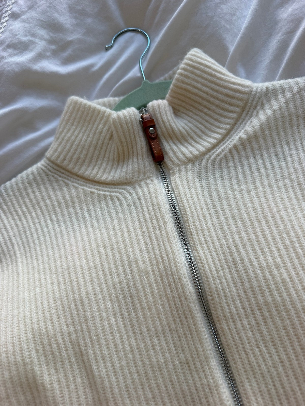 Image of HERMES Wool knit jacket במלאי