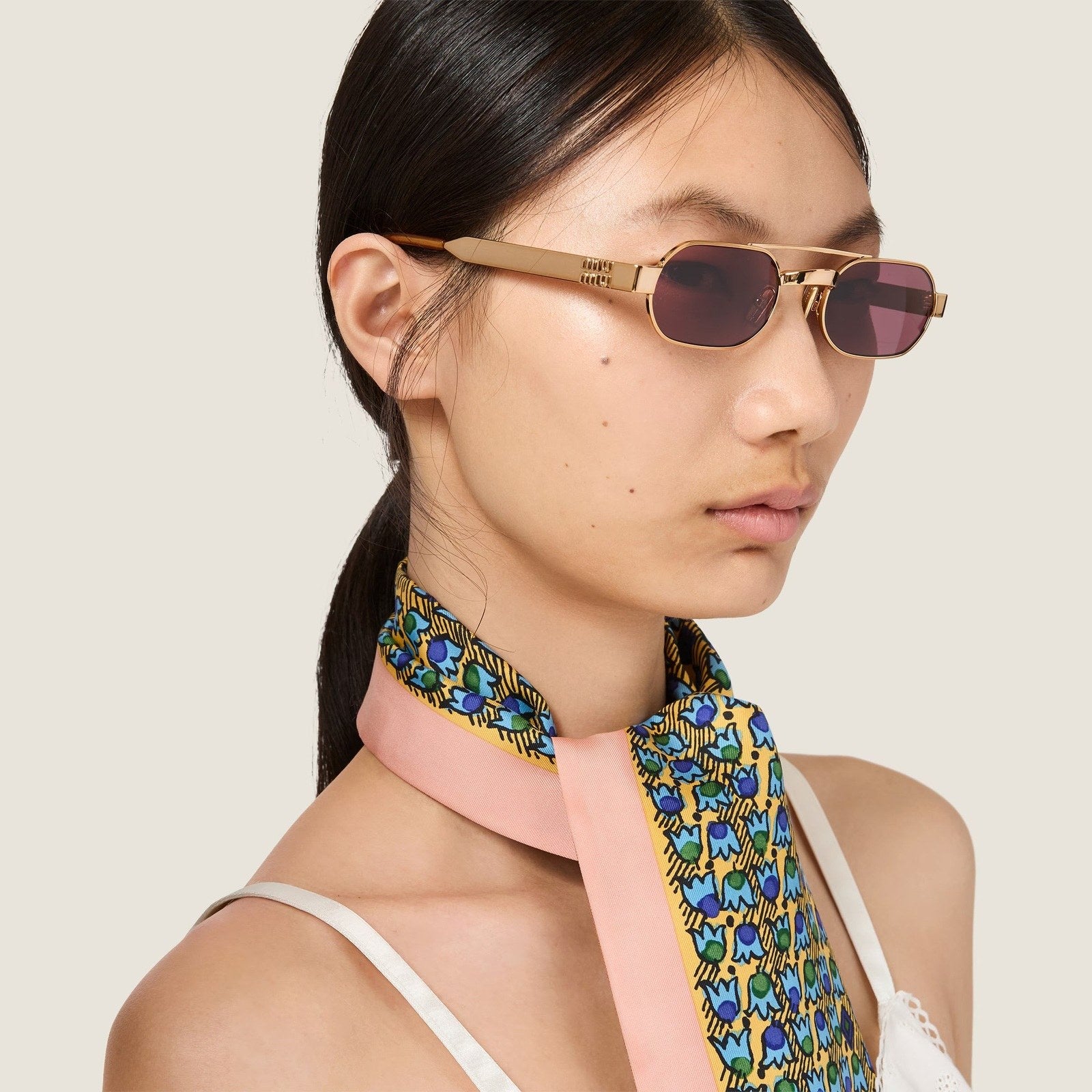 Image of Miu Miu משקפי שמש מלבני