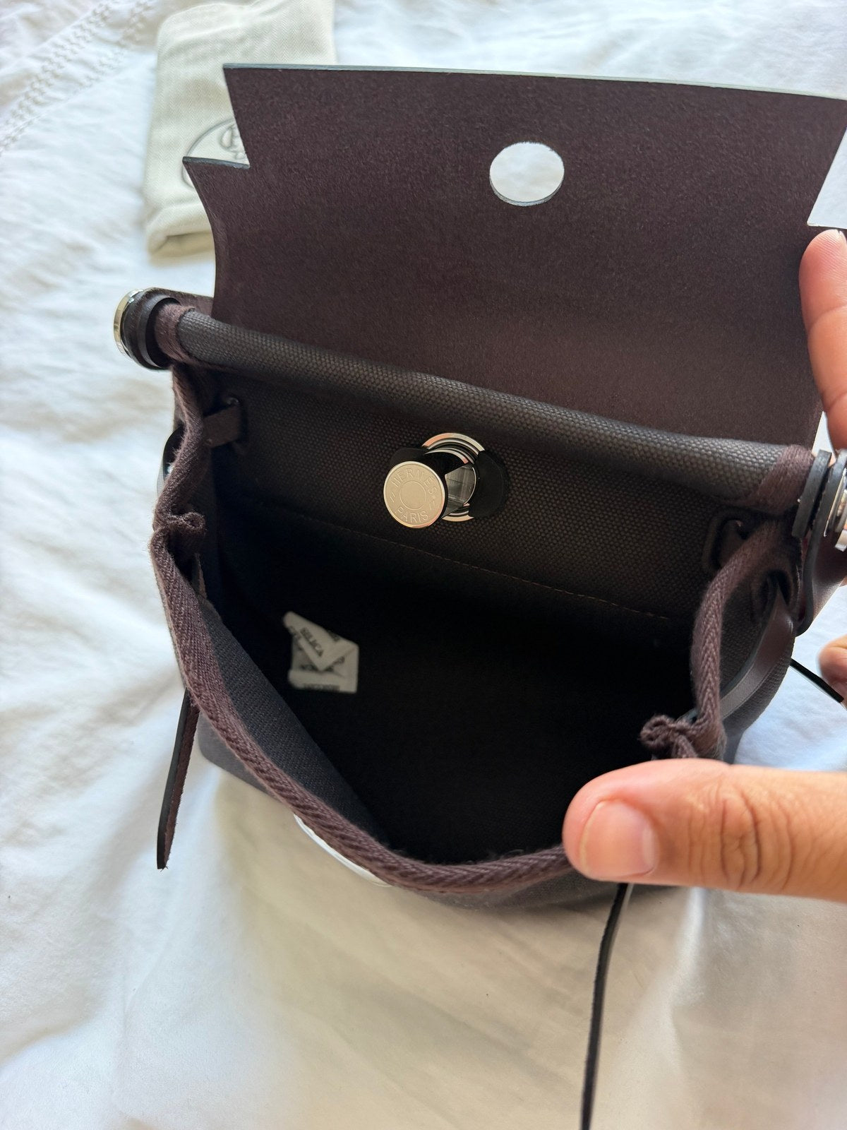 Image of HERMES herbag 20 במלאי