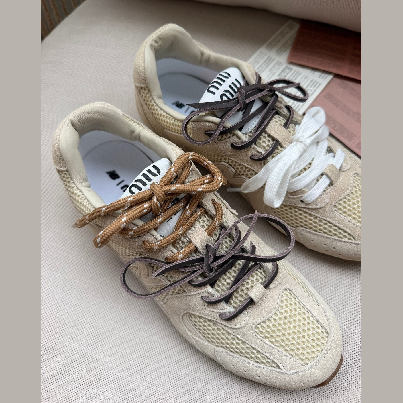 Image of Miu Miu X New Balance במלאי