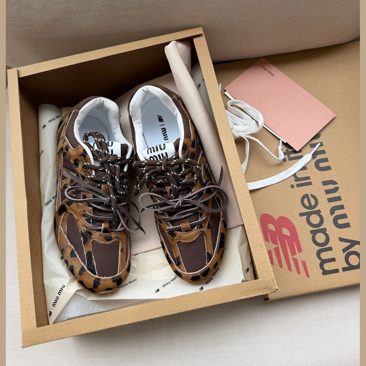 Image of Miu Miu X New Balance במלאי