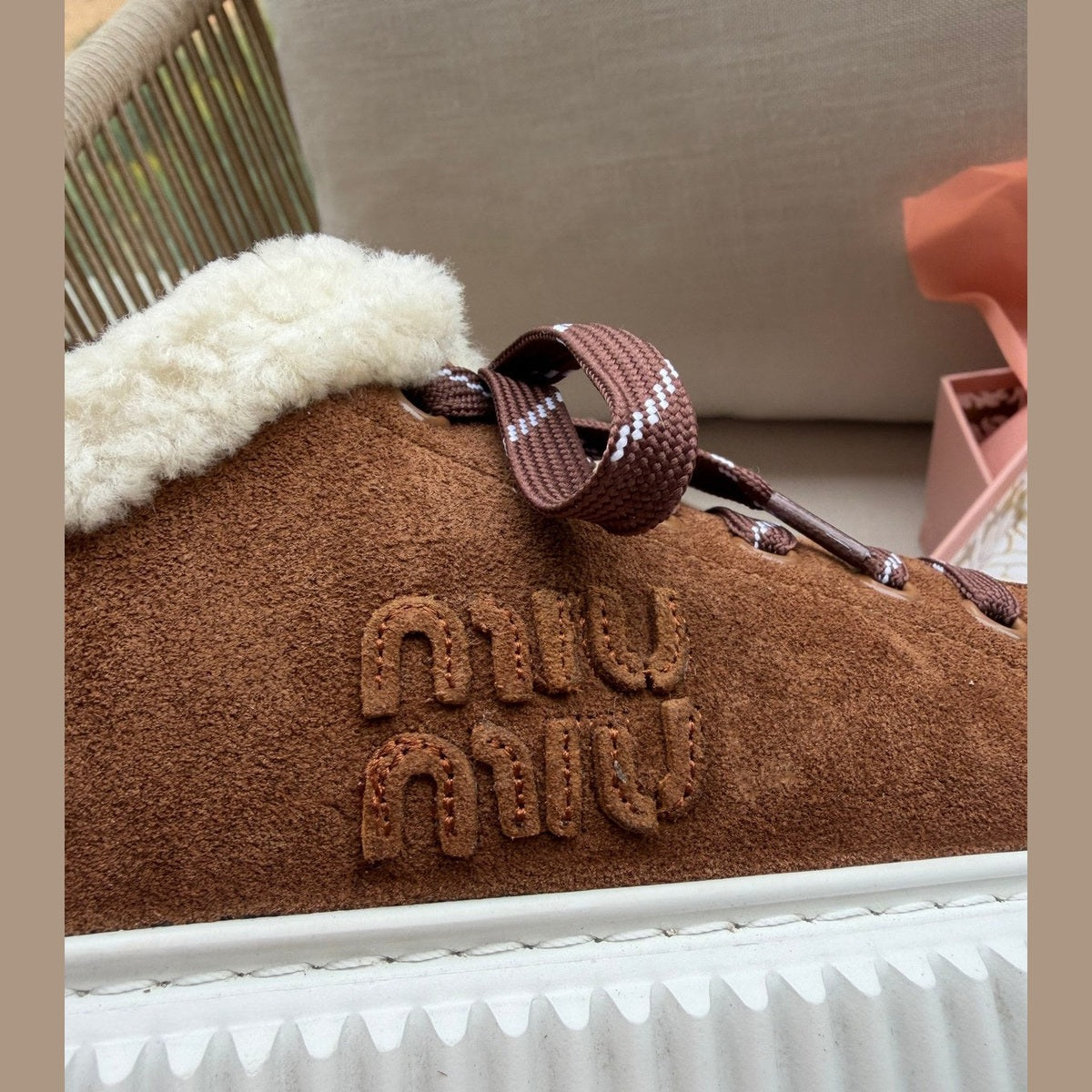 Image of Miu Miu sneakers במלאי