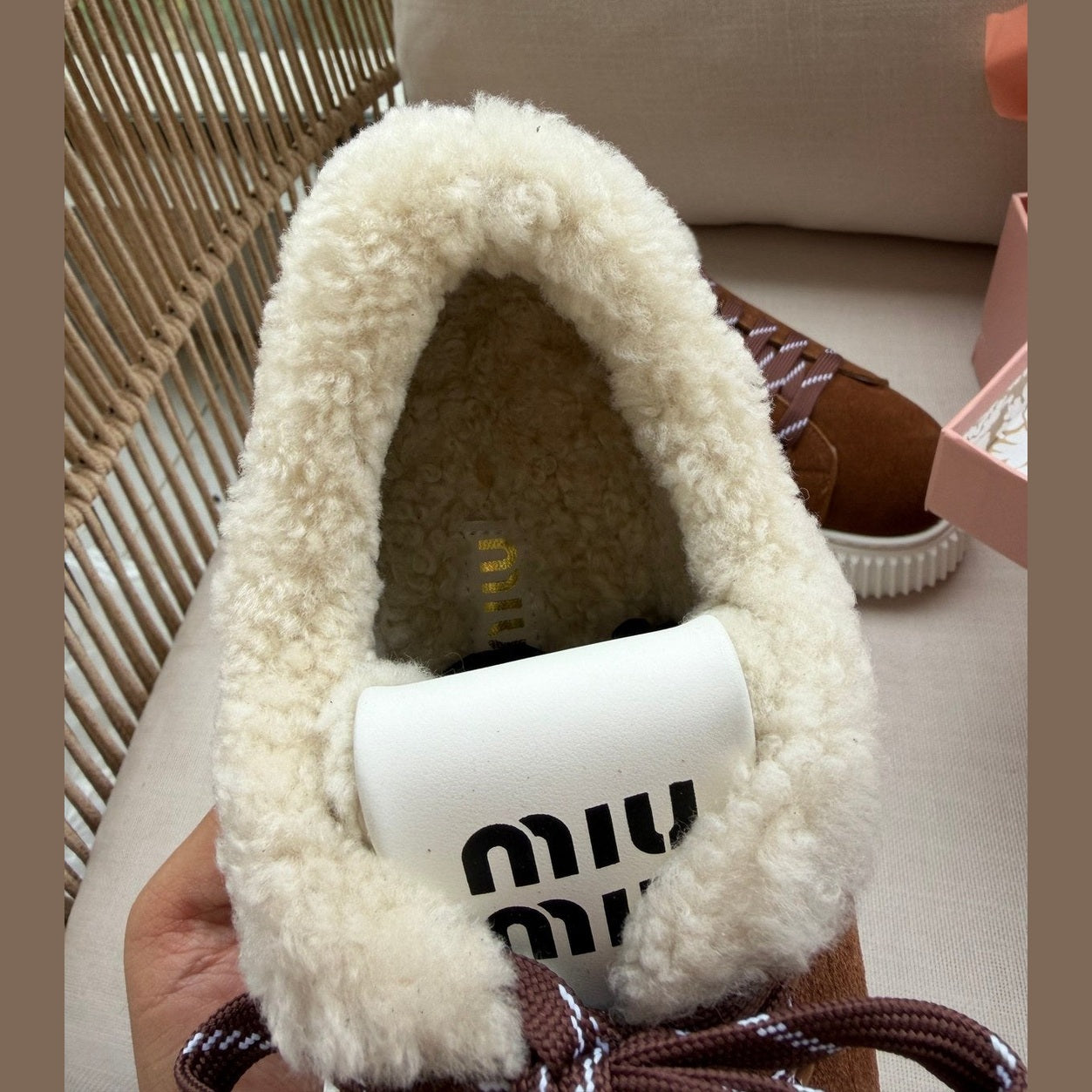 Image of Miu Miu sneakers במלאי