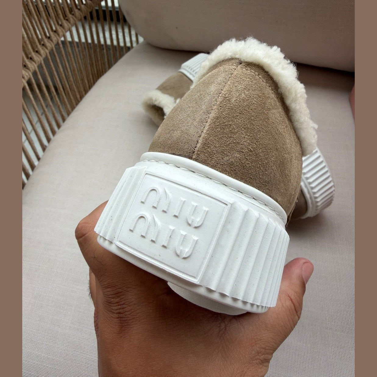 Image of Miu Miu sneakers במלאי