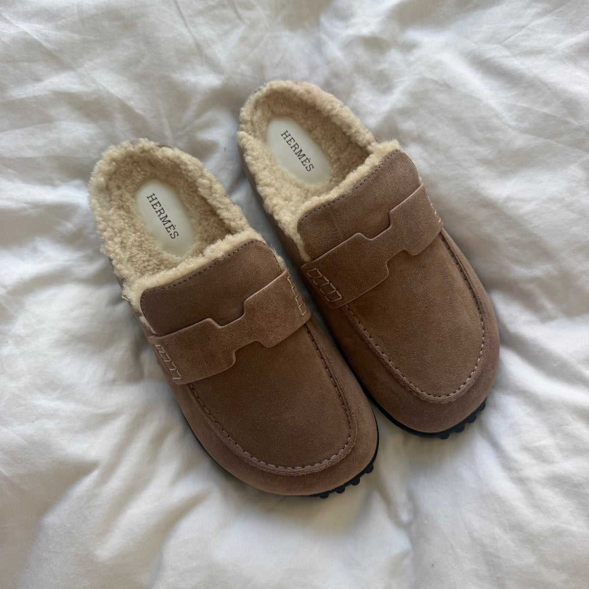 Hermes mix mule במלאי